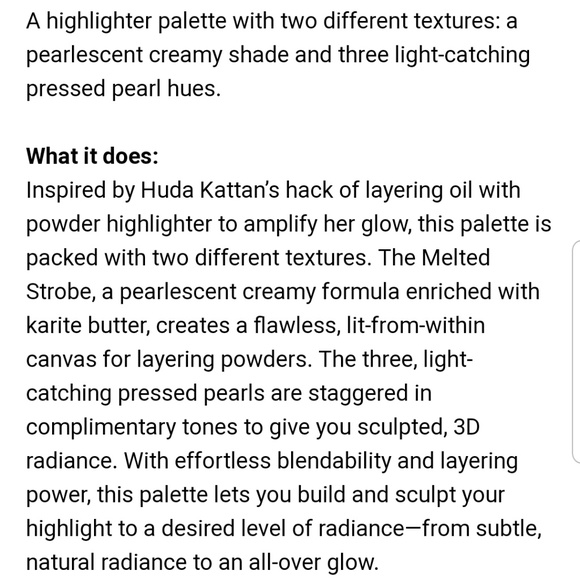 🛑Huda beauty 3D highlighter - Picture 4 of 4